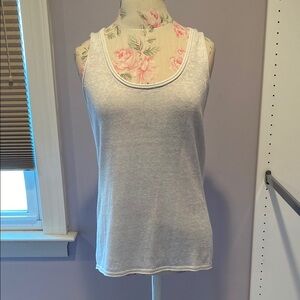 Lilly Pulitzer Patti Sweater Tank Silver
